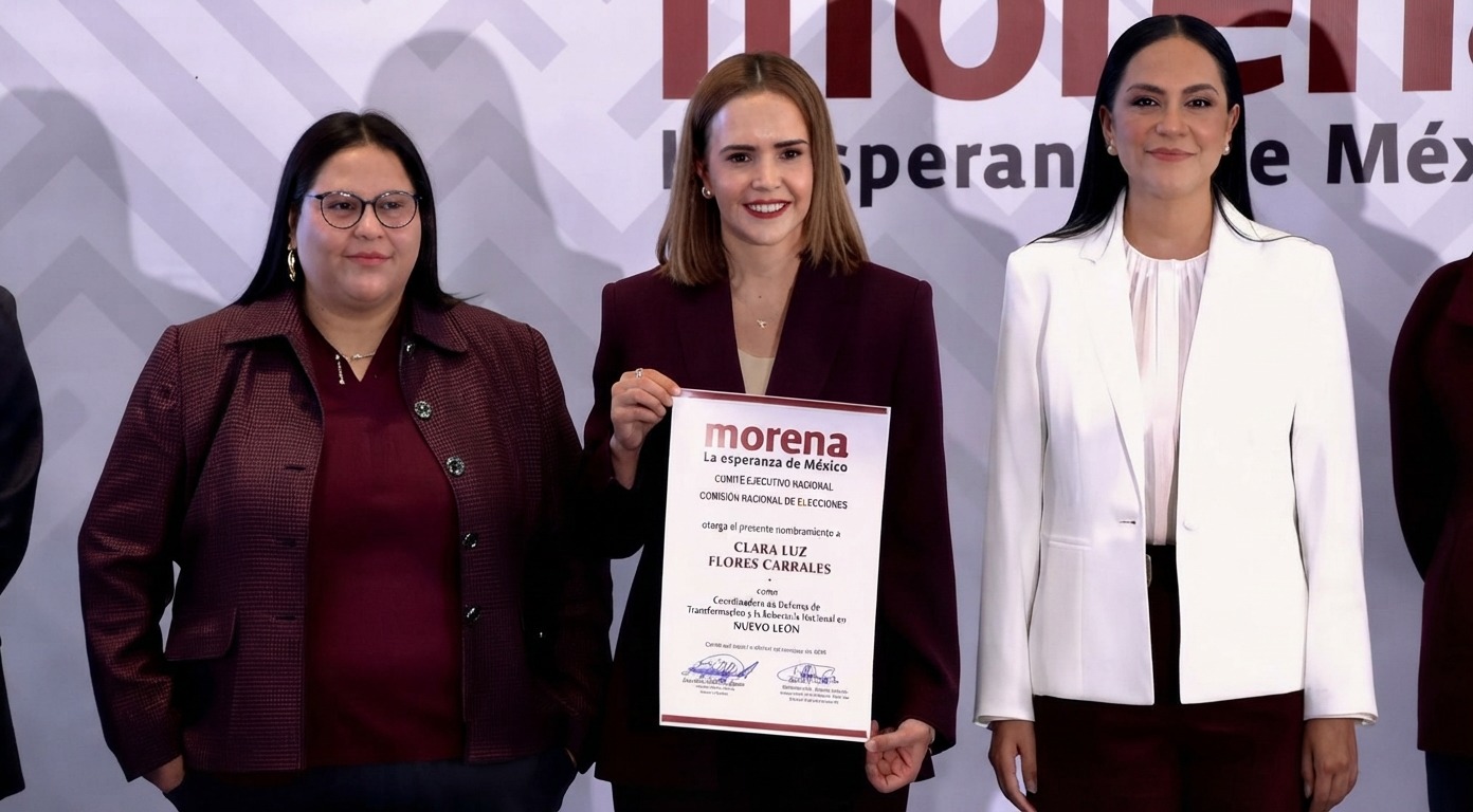 ES CLARA LUZ LA ELEGIDA POR MORENA PARA NL