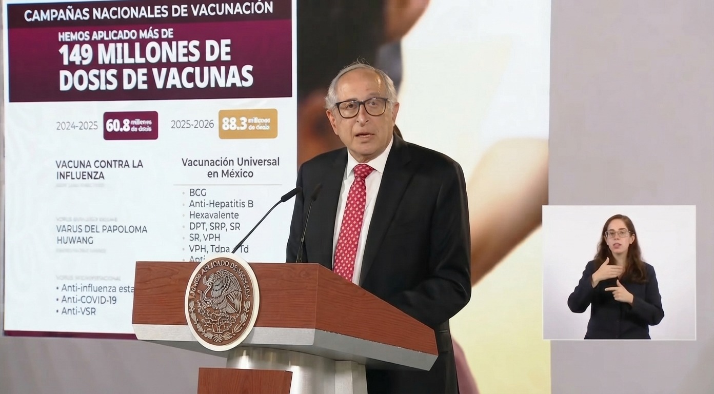 INCORPORAN VACUNA CONTRA VSR A ESQUEMA NACIONAL