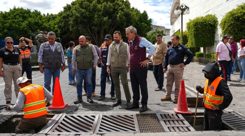 SUPERVISA CHEDRAUI MODERNIZACIÓN PLUVIAL EN PUEBLA