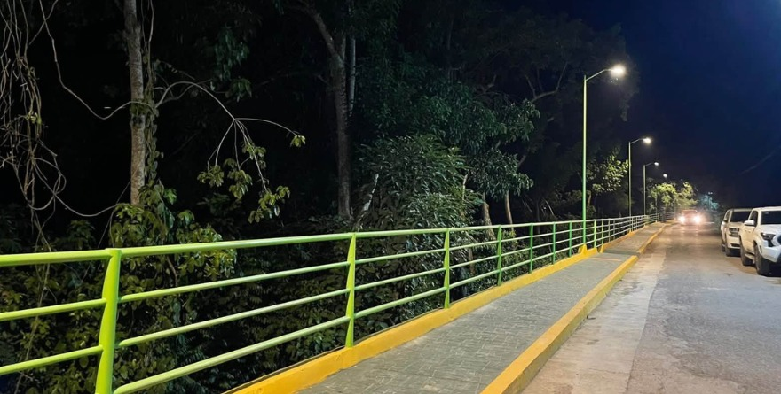 Estrenan andador en Temamatla