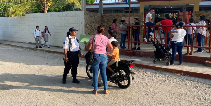Activan la vigilancia en escuelas de Ébano
