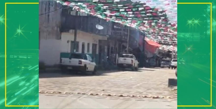 Adornos patrios provocan apagón en Aguazarca