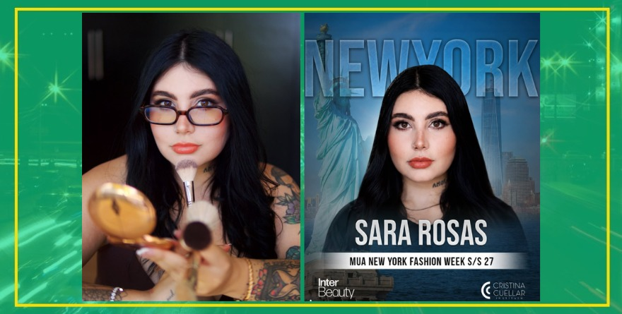 Orgullo potosino: Maquillista de SLP la arma en grande y triunfa en la New York Fashion Week 