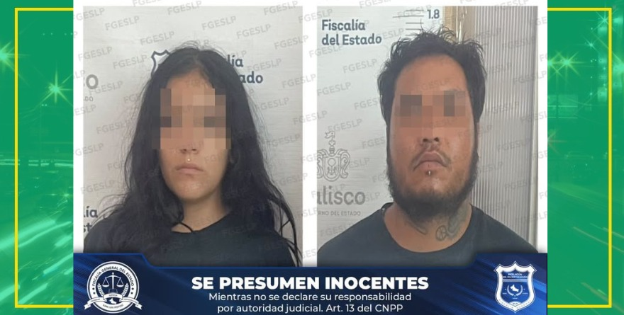 Cae pareja prófuga