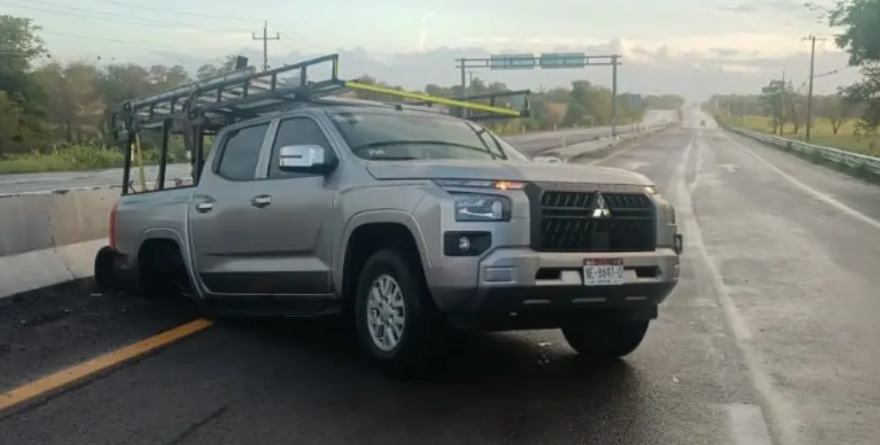 Colapsa camioneta en Tamuín 
