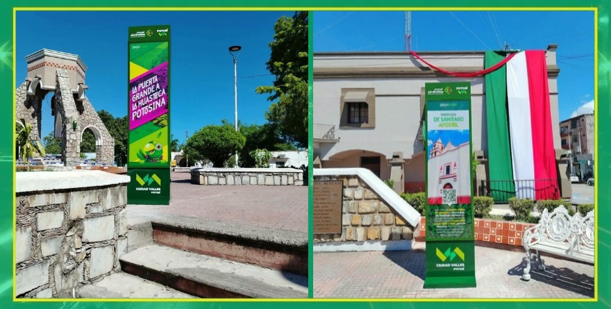 Señalética turística en la Huasteca