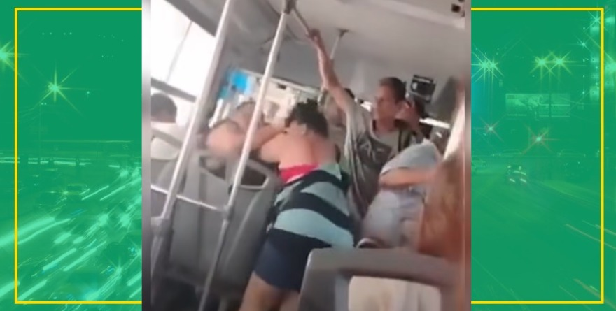 Pasajeras se agarran del chongo y paralizan camión urbano en terminal de Ciudad Valles