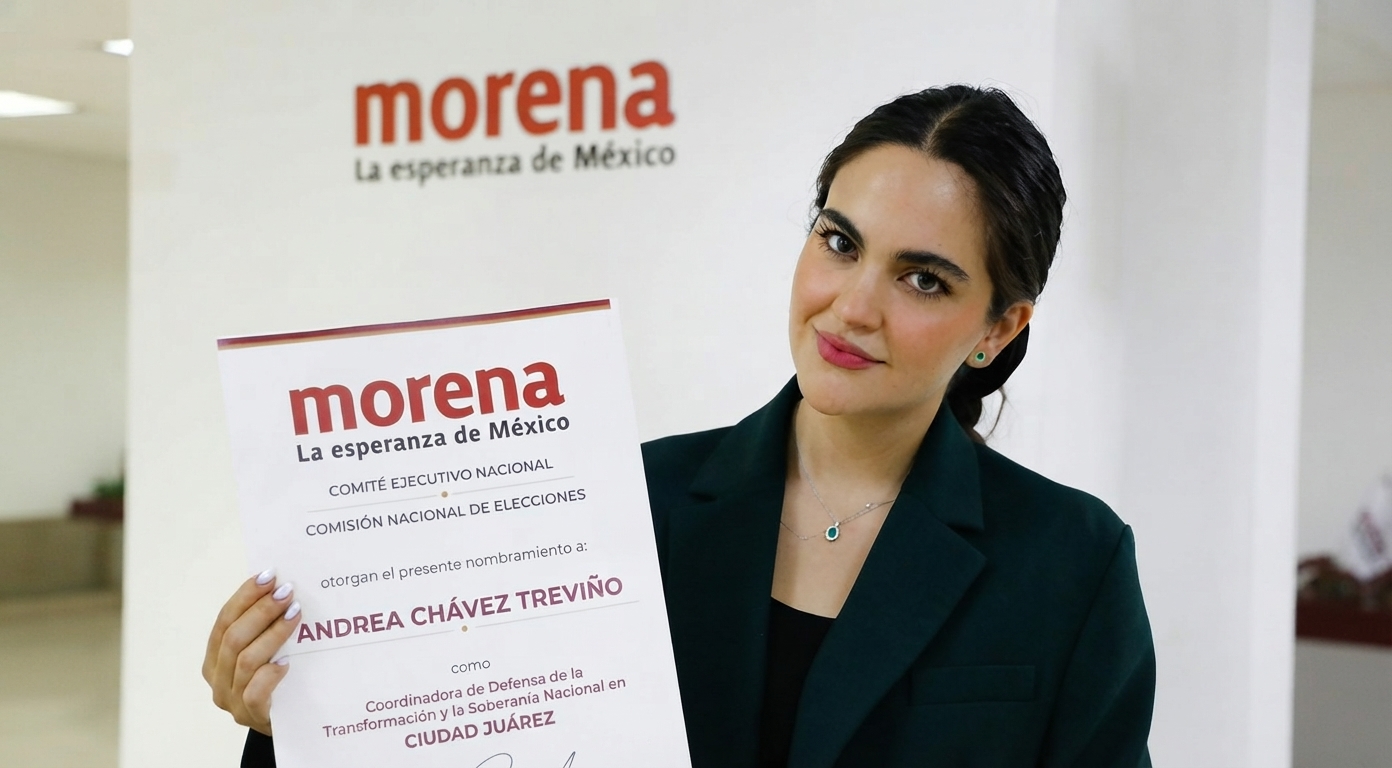 SERÁ ANDREA CHÁVEZ CANDIDATA A ALCALDÍA DE CD. JUÁREZ