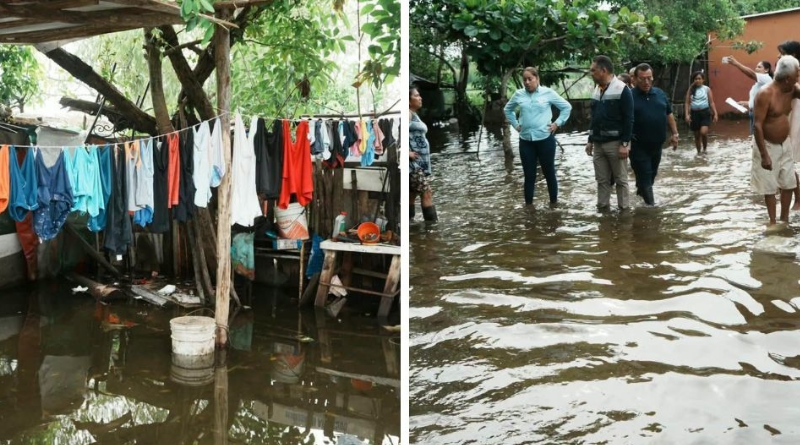 GOLPEAN LLUVIAS A TABASCO Y VERACRUZ; EVACÚAN COMUNIDADES