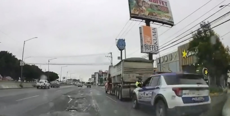 Denuncian a agentes de tránsito de San Luis por abusos en Soledad