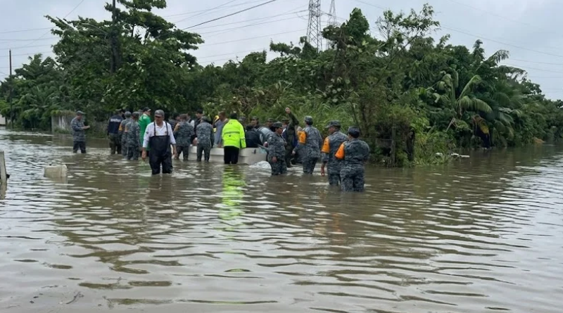 REPORTAN 57 COLONIAS AFECTADAS POR LLUVIAS EN VERACRUZ