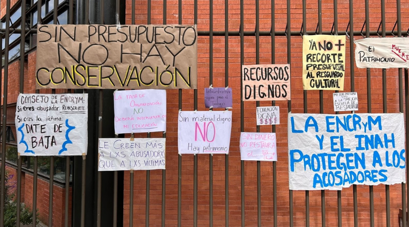 LA ENCRYM, EN PARO ESTUDIANTIL