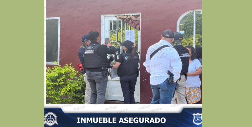 Revientan casa en Valles y aseguran arma de fuego