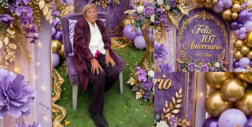 Doña Petra cumple 107 años!