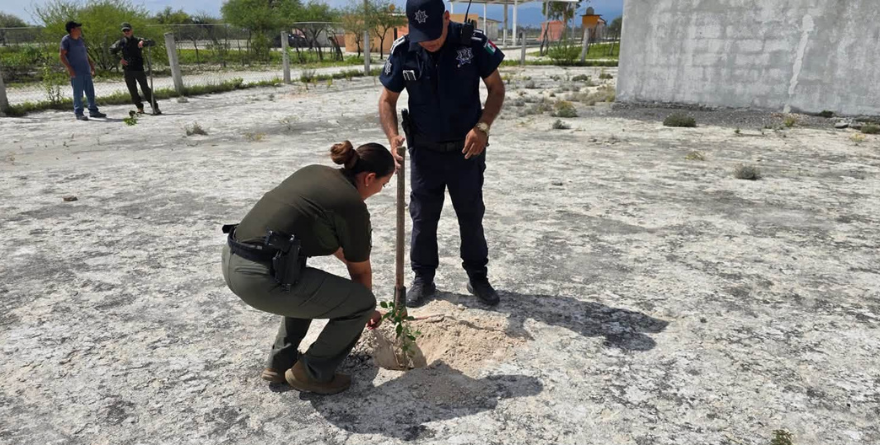 GCE rehabilitan espacios públicos en Matehuala