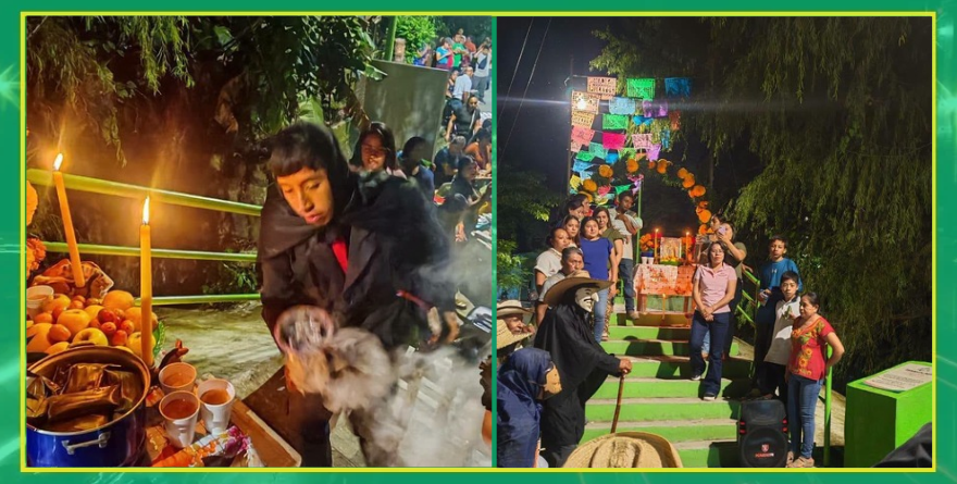 Arco tradicional en Chapulhuacanito