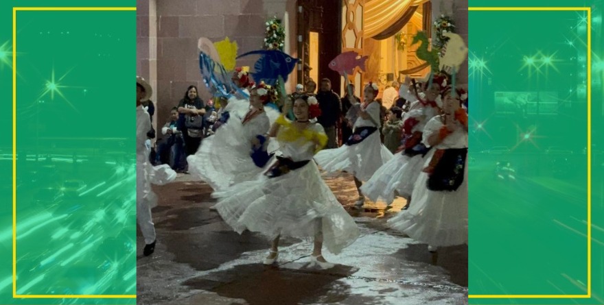 Danza Xochitini deslumbra en Villa de Reyes con folclor y tradición