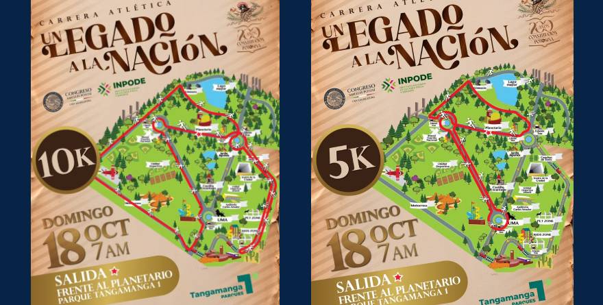 Alistan Carrera Atlética por Bicentenario en Parque Tangamanga I