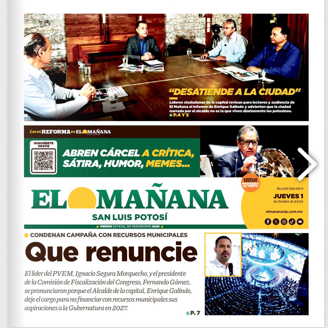 El Mañana San Luis Potosí