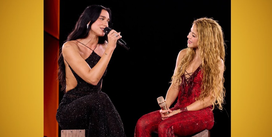 Dua Lipa canta Antología 