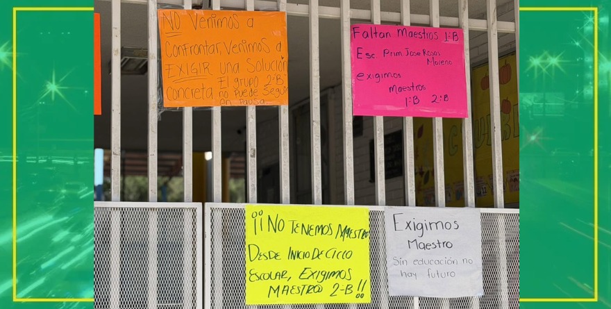 Cierran plantel por faltantes docentes
