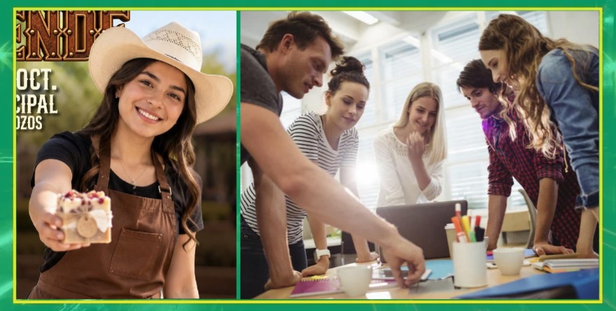 Jovenes exhiben talento emprendedor