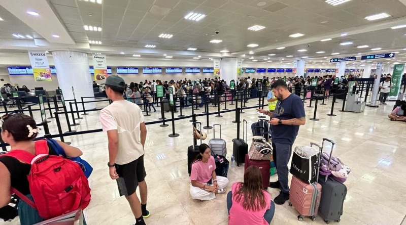 CAE FLUJO DE PASAJEROS EN AEROPUERTOS DEL CARIBE MEXICANO