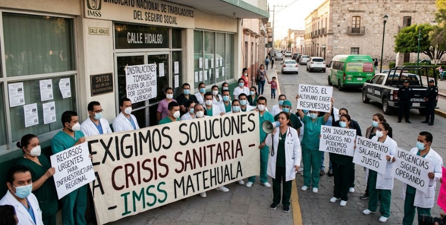 Exigen soluciones a crisis sanitaria