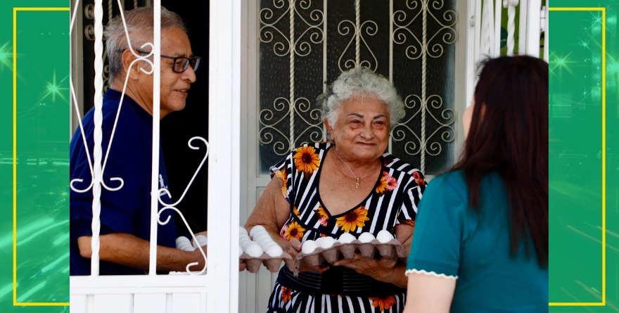 Aradillas acerca apoyo alimentario