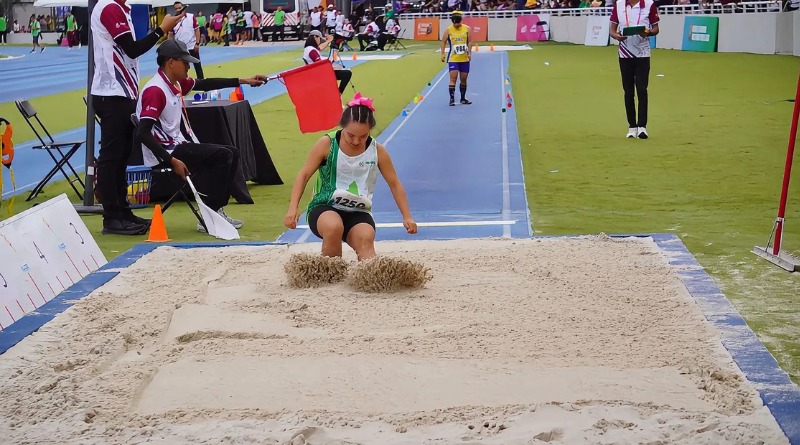 SOFÍA GARCÍA MATA CONQUISTA EL ORO PARA SLP EN SALTO DE LONGITUD
