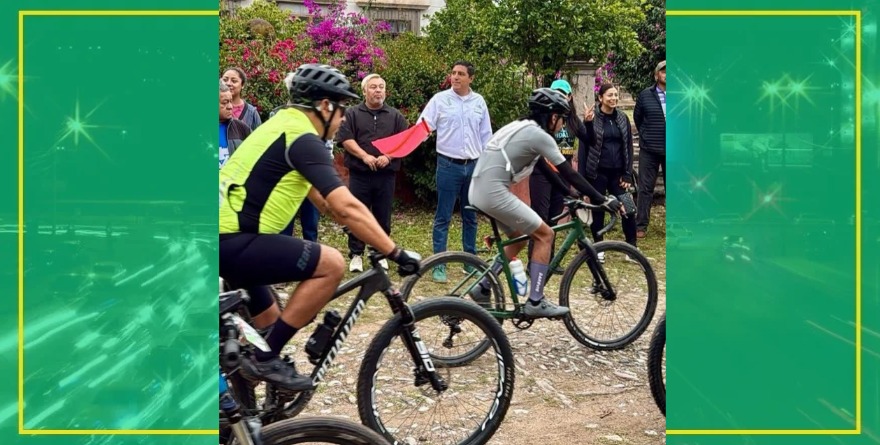 Impulsan turismo con ruta ciclista