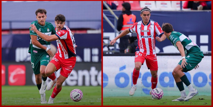 ATLÉTICO DE SAN LUIS DESPERDICIA OPORTUNIDAD AL CAER EN CASA ANTE SANTOS