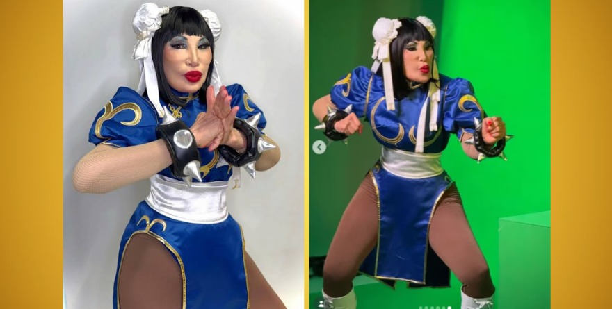 ¡Chun-Lyn May invade el ring!