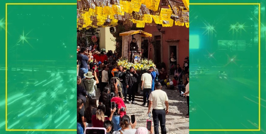 Creyentes mantienen la tradición patronal