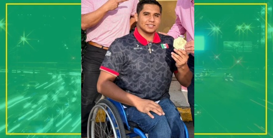 José Alejandro gana oro paralímpico