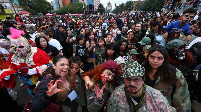 TOMAN ZOMBIES LAS CALLES DEL CENTRO HISTÓRICO