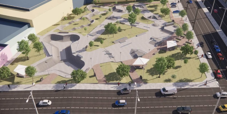 Skatepark exhibe dudas técnicas