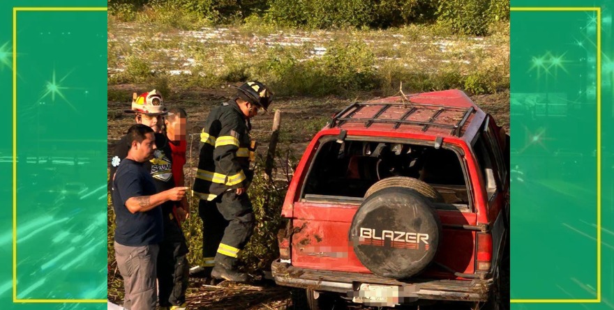 Atienden accidente en Carretera 70