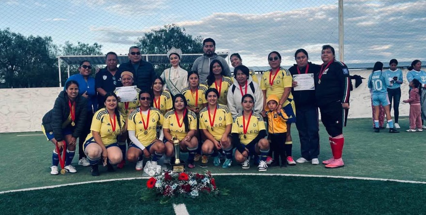 Guerreras ganan torneo en Charcas