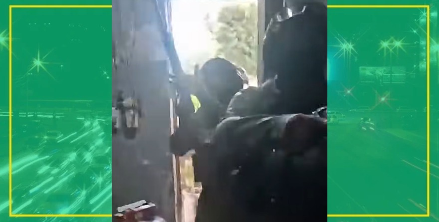 Graban operativo ilegal en Rioverde