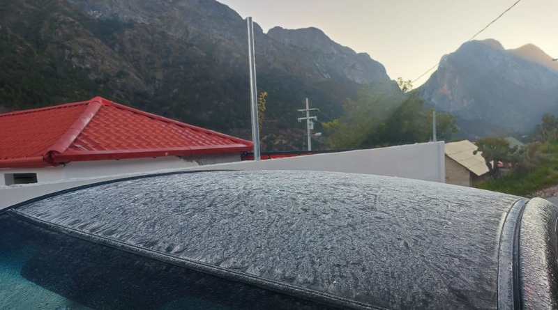 TIENE SIERRA DE SANTIAGO MADRUGADA CONGELANTE