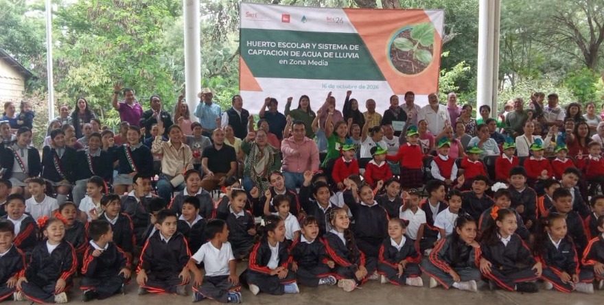Fomentan huertos en escuelas potosinas