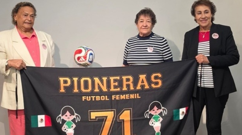 REVIVEN PIONERAS DE FUT FEMENIL HAZAÑA INTERNACIONAL DE 1971