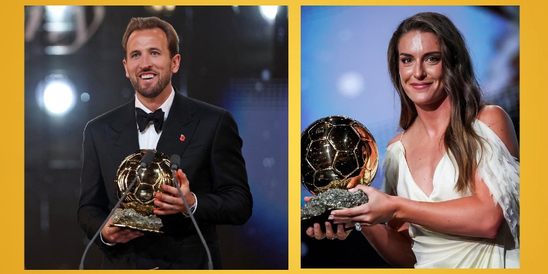 HARRY KANE Y ALEXIA PUTELLAS SE LLEVAN EL BALÓN DE ORO