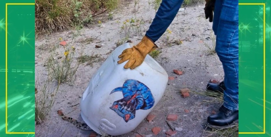 ¡Inquilino escamoso atrapado en Fontana!