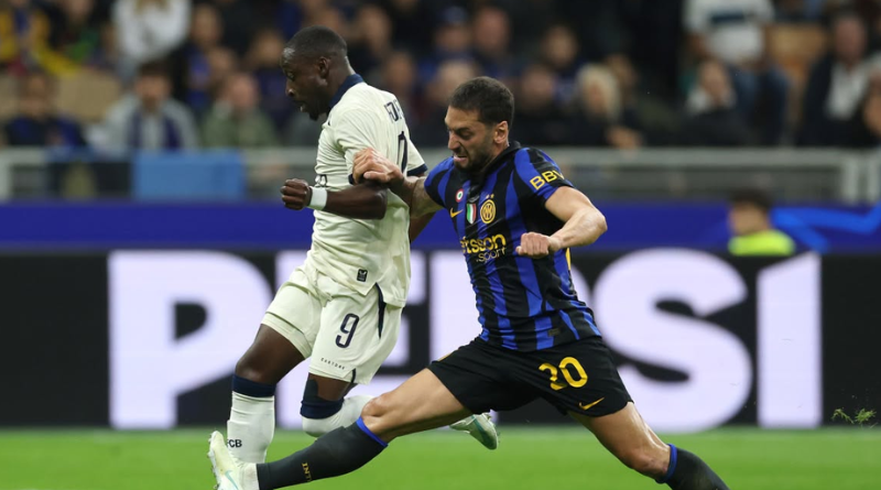 LIGA INTER DE MILÁN DERROTAS EN CHAMPIONS