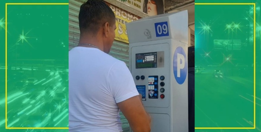 Cazados por parquímetros