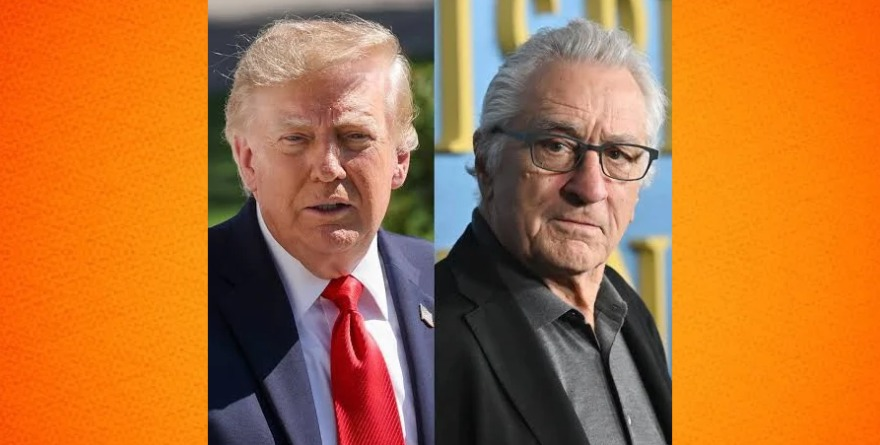De Niro le tunde a Trump