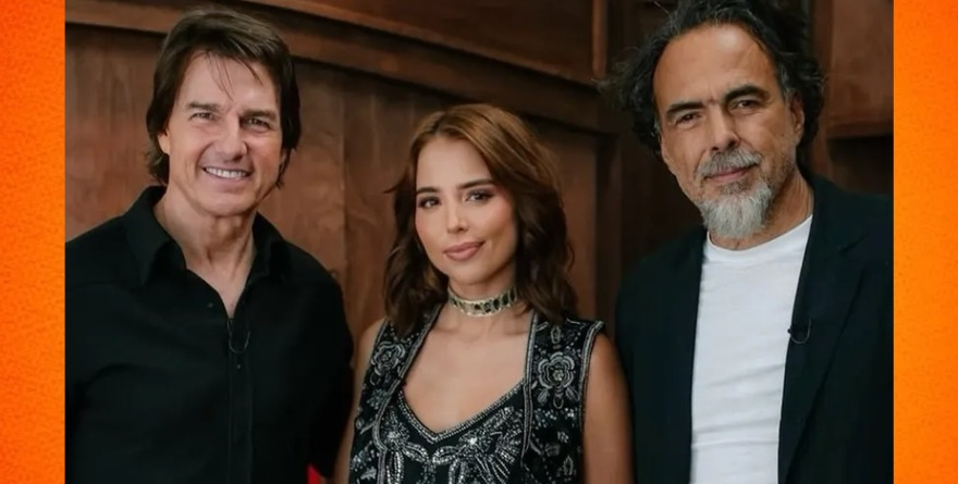 Majo Aguilar canta corrido a Tom Cruise