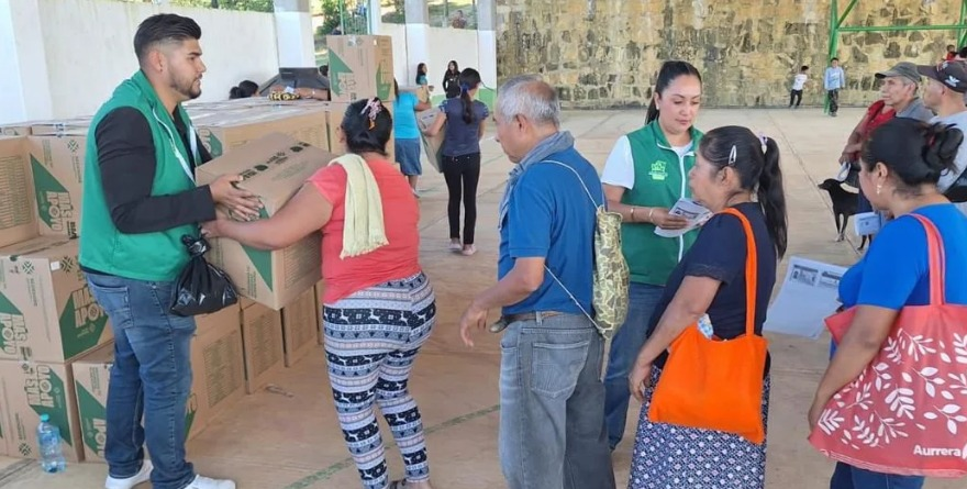 Adelantarán despensas en la Huasteca ante temporales